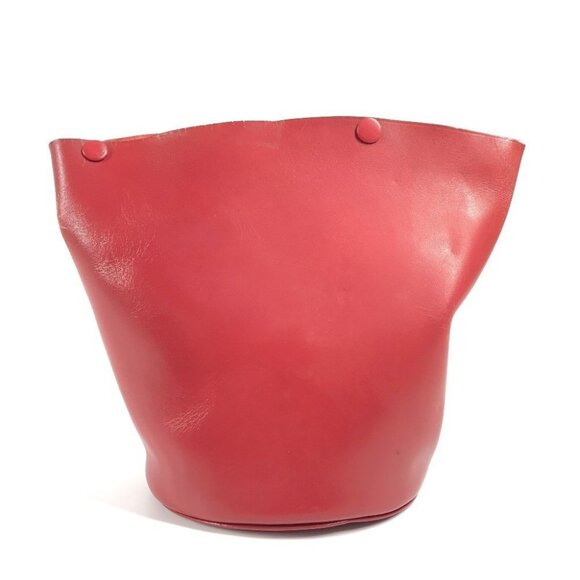 HERMES Pouch Bag-in-Bag Interior accessory case Leather Red - Picture 1 of 12